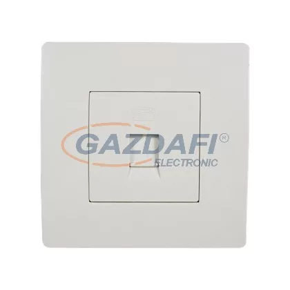   ELMARK "Basic" Telefon csatlakozó aljzat RJ11, krém