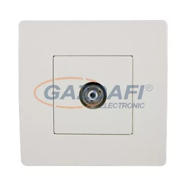 ELMARK "Basic" TV socket outlet, cream