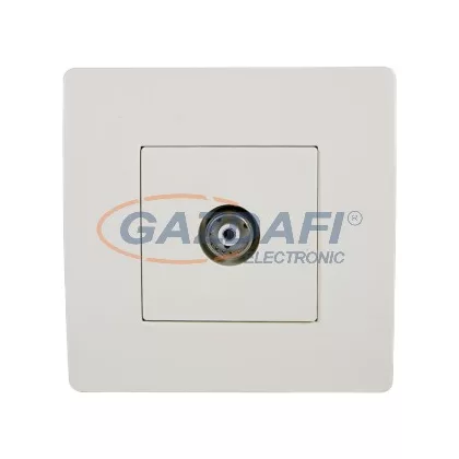ELMARK "Basic" TV socket outlet, cream