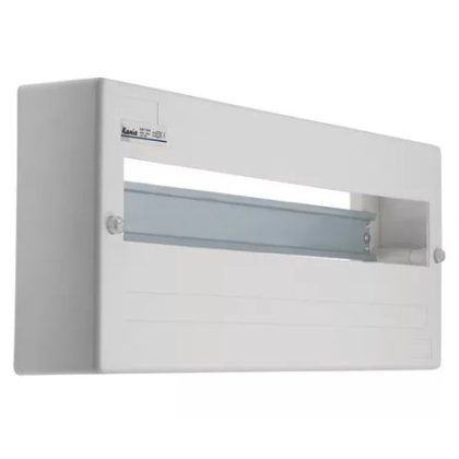   KANLUX elosztó szekrény, falon kívüli, ajtó nélküli, 368x63x162mm, IP30, 18P