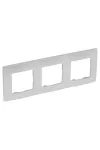 LEGRAND 397043 Niloé hármas keret, alumínium