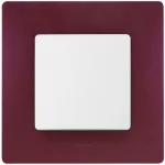 LEGRAND 397081 Niloé egyes keret, padlizsán lila