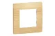 LEGRAND 397095 Niloé egyes keret, világos fa dekor