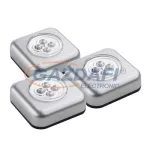   MÜLLER LICHT 400136 LED irányfény szett mozgásérzékelővel, elemes, 3x0.5W, 3x8Lm, (3 db)