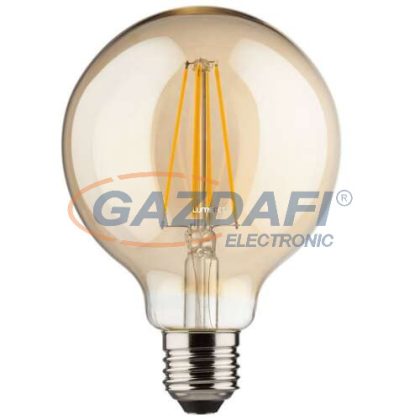   MÜLLER LICHT 400204 retro LED globe fényforrás, filament, E27, 8W, 900Lm, 2000K, 95x140mm, dimmelhető