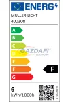 MÜLLER LICHT 400308 R7s LED fényforrás, 5.5W, 550Lm, 2700K, 78mm MÜLLER LICHT 400308 R7s LED fényforrás, 5.5W, 550Lm, 2700K, 78mm