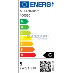MÜLLER LICHT 400350 LED fényforrás, E14 5W RGB
