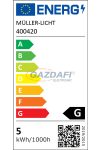 MÜLLER LICHT 400420 T32 LED fényforrás, E27, 4.5W, 350Lm, 240V, 2000K, 32x145mm