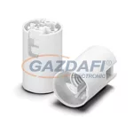 400901 Műanyag normál foglalat, E14, fehér, 230V