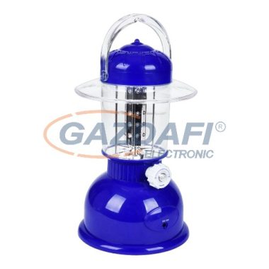 COMMEL 401-701 LED akkumulátoros kempinglámpa állítható fényerővel, 4W, 150Lm, 220-240V, IP20