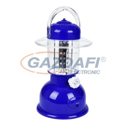   COMMEL 401-701 LED akkumulátoros kempinglámpa állítható fényerővel, 4W, 150Lm, 220-240V, IP20