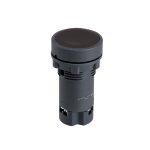 ELMARK nyomógomb, 6A, 1Z+1NY, fekete