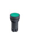 ELMARK nyomógomb, 6A, 1Z, zöld