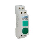 ELMARK nyomógomb jelzlámpával, 20A, 230V, 2Z+1NY, sárga