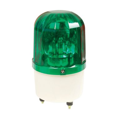 ELMARK jelzlámpa + sziréna, 11W, 12V, zöld