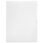 LEGRAND 401768 Practibox3 süllyesztett kiselosztó, fehér ajtóval RAL 9003, védőföld és nulla elosztókapoccsal, 3 sor 54 modul, 592x422