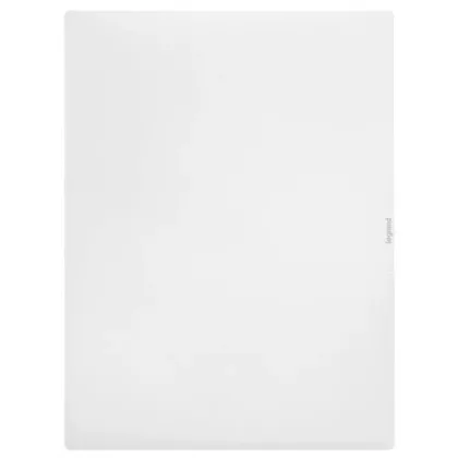 LEGRAND 401768 Practibox3 süllyesztett kiselosztó, fehér ajtóval RAL 9003, védőföld és nulla elosztókapoccsal, 3 sor 54 modul, 592x422