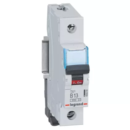 LEGRAND 403356 TX3 kismegszakító 1P B13 6000A/6kA BIC