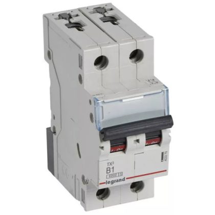 LEGRAND 403388 TX3 kismegszakító 2P B20 6000A/6kA BIC