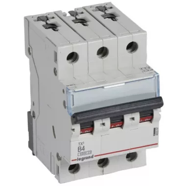 LEGRAND 403397 TX3 kismegszakító 3P B4 6000A/6kA BIC