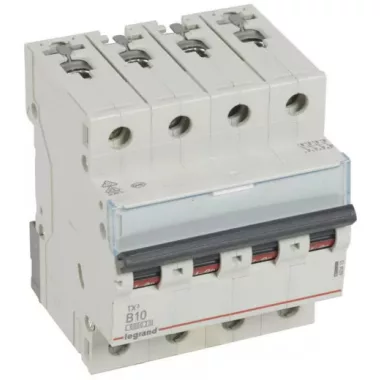 LEGRAND 403415 TX3 kismegszakító 4P B10 6000A/6kA BIC