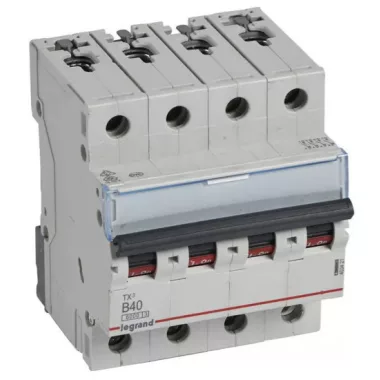 LEGRAND 403421 TX3 kismegszakító 4P B40 6000A/6kA BIC