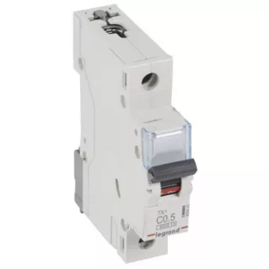 LEGRAND 403425 TX3 kismegszakító 1P C0,5 6000A/6kA BIC