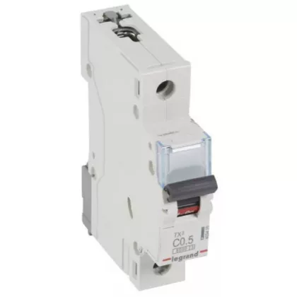 LEGRAND 403425 TX3 kismegszakító 1P C0,5 6000A/6kA BIC