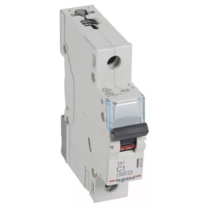 LEGRAND 403426 TX3 kismegszakító 1P C1 6000A/6kA BIC