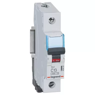 LEGRAND 403433 TX3 kismegszakító 1P C13 6000A/6kA BIC
