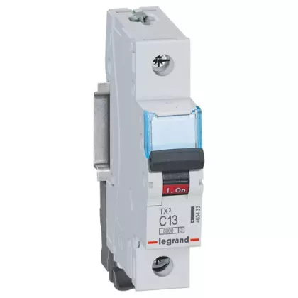 LEGRAND 403433 TX3 kismegszakító 1P C13 6000A/6kA BIC