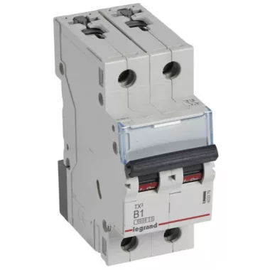 LEGRAND 403518 TX3 kismegszakító 2P C0,3 6000A/6kA BIC