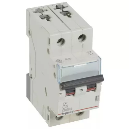 LEGRAND 403523 TX3 kismegszakító 2P C4 6000A/6kA BIC