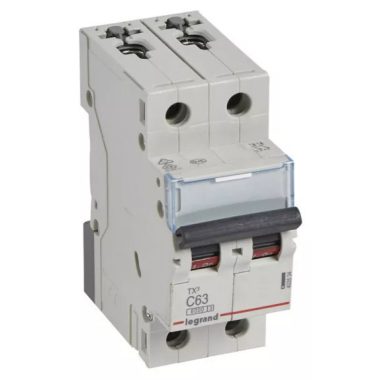 LEGRAND 403534 TX3 kismegszakító 2P C63 6000A/6kA BIC