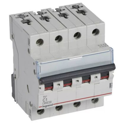 LEGRAND 403554 TX3 kismegszakító 4P C1 6000A/6kA BIC