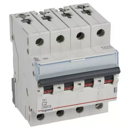 LEGRAND 403555 TX3 kismegszakító 4P C2 6000A/6kA BIC