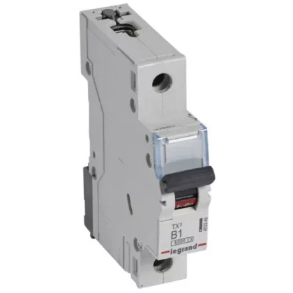 LEGRAND 403712 TX3 kismegszakító 1P D0,5 6000A/6kA BIC