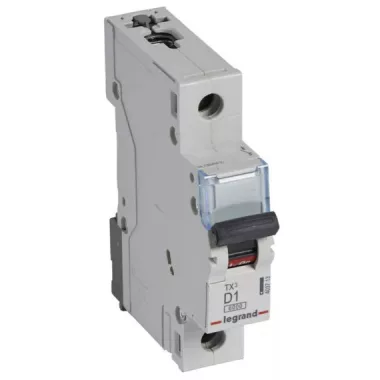 LEGRAND 403713 TX3 kismegszakító 1P D1 6000A/6kA BIC LEGRAND 403713 TX3 kismegszakító 1P D1 6000A/6kA BIC