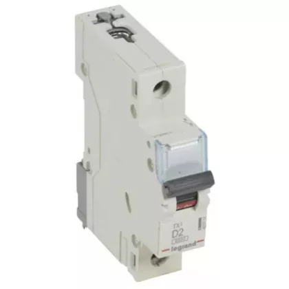 LEGRAND 403714 TX3 kismegszakító 1P D2 6000A/6kA BIC
