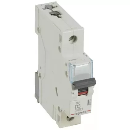 LEGRAND 403715 TX3 kismegszakító 1P D3 6000A/6kA BIC