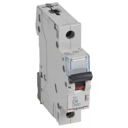 LEGRAND 403716 TX3 kismegszakító 1P D4 6000A/6kA BIC
