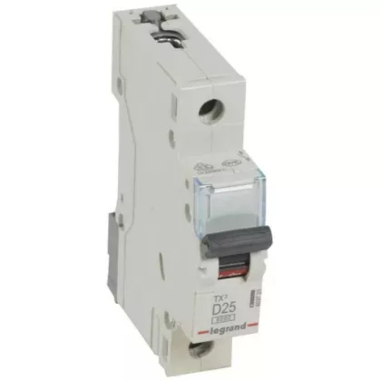 LEGRAND 403723 TX3 kismegszakító 1P D25 6000A/6kA BIC