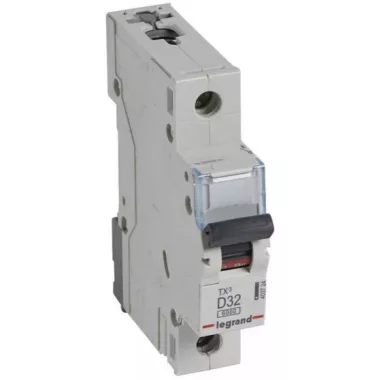 LEGRAND 403724 TX3 kismegszakító 1P D32 6000A/6kA BIC
