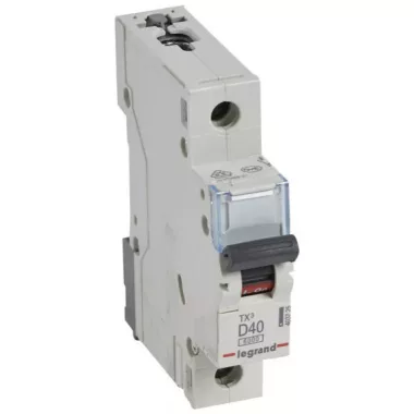 LEGRAND 403725 TX3 kismegszakító 1P D40 6000A/6kA BIC