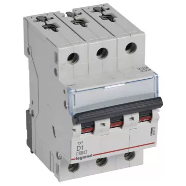 LEGRAND 403747 TX3 kismegszakító 3P D1 6000A/6kA BIC
