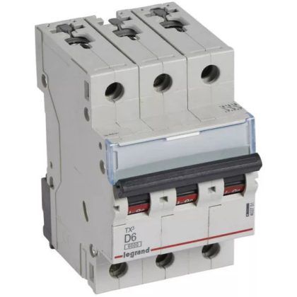 LEGRAND 403751 TX3 kismegszakító 3P D6 6000A/6kA BIC
