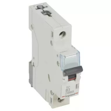 LEGRAND 404079 TX3 kismegszakító 1P B3 10000A/10kA BIC