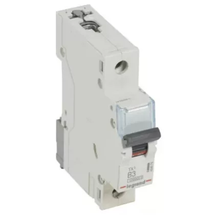 LEGRAND 404079 TX3 kismegszakító 1P B3 10000A/10kA BIC