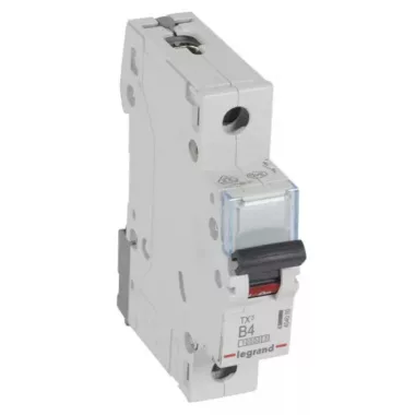 LEGRAND 404080 TX3 kismegszakító 1P B4 10000A/10kA BIC