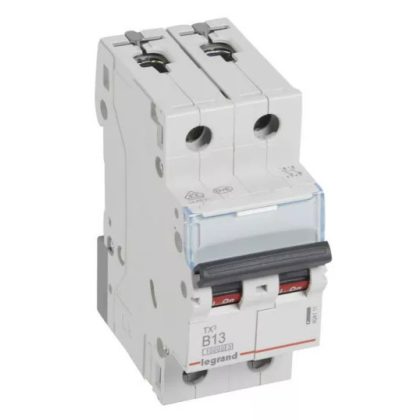 LEGRAND 404111 TX3 circuit breaker 2P B13 10000A/10kA BIC